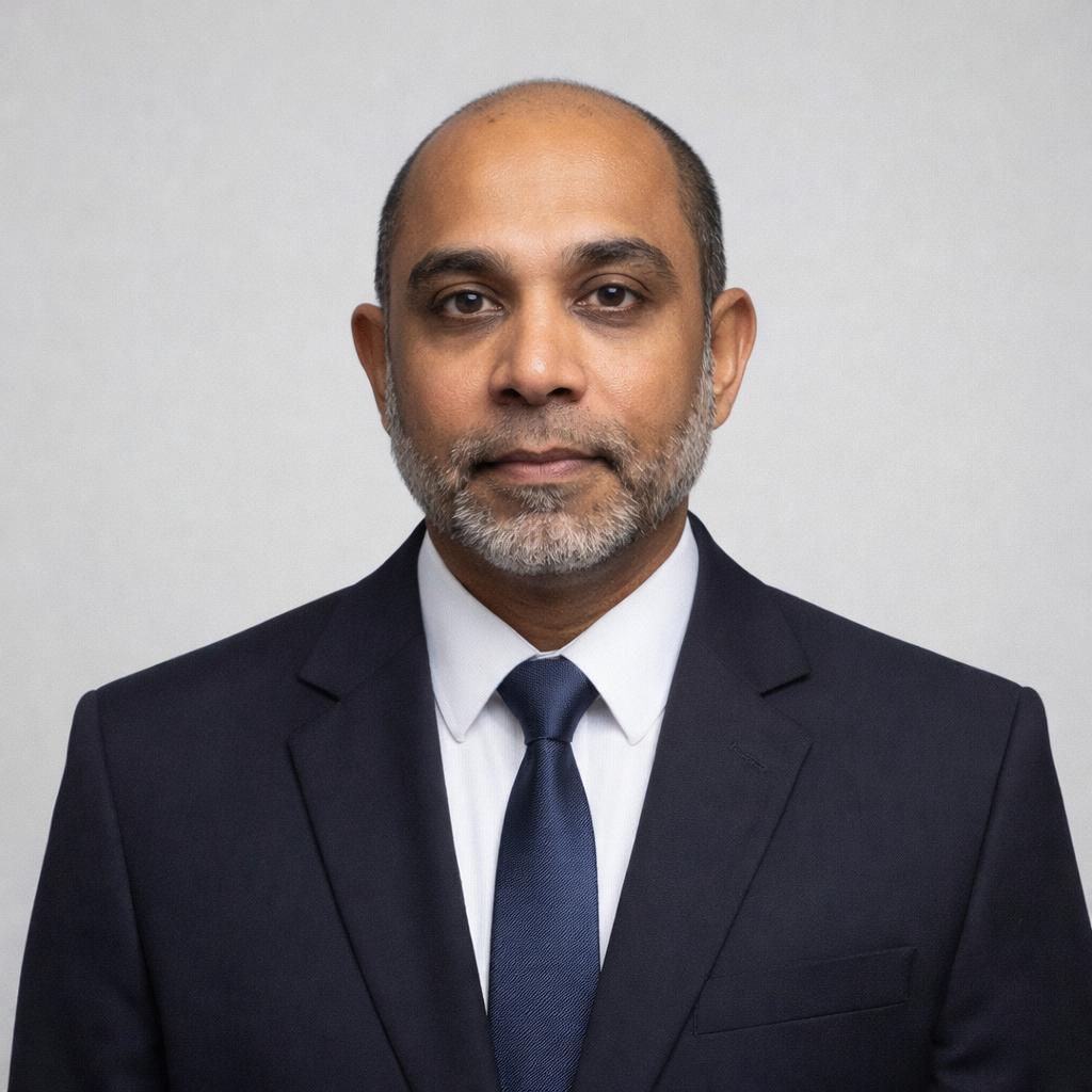 Subhath THUDAWE, président du Club d'entreprises de la Haute Sarthe